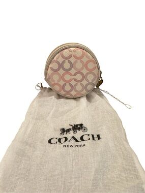 Coach Waverly Round Coin Purse
